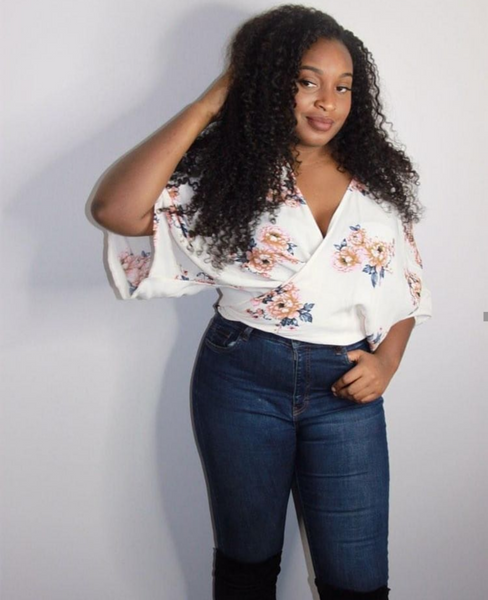 The Arianna Top in Blush