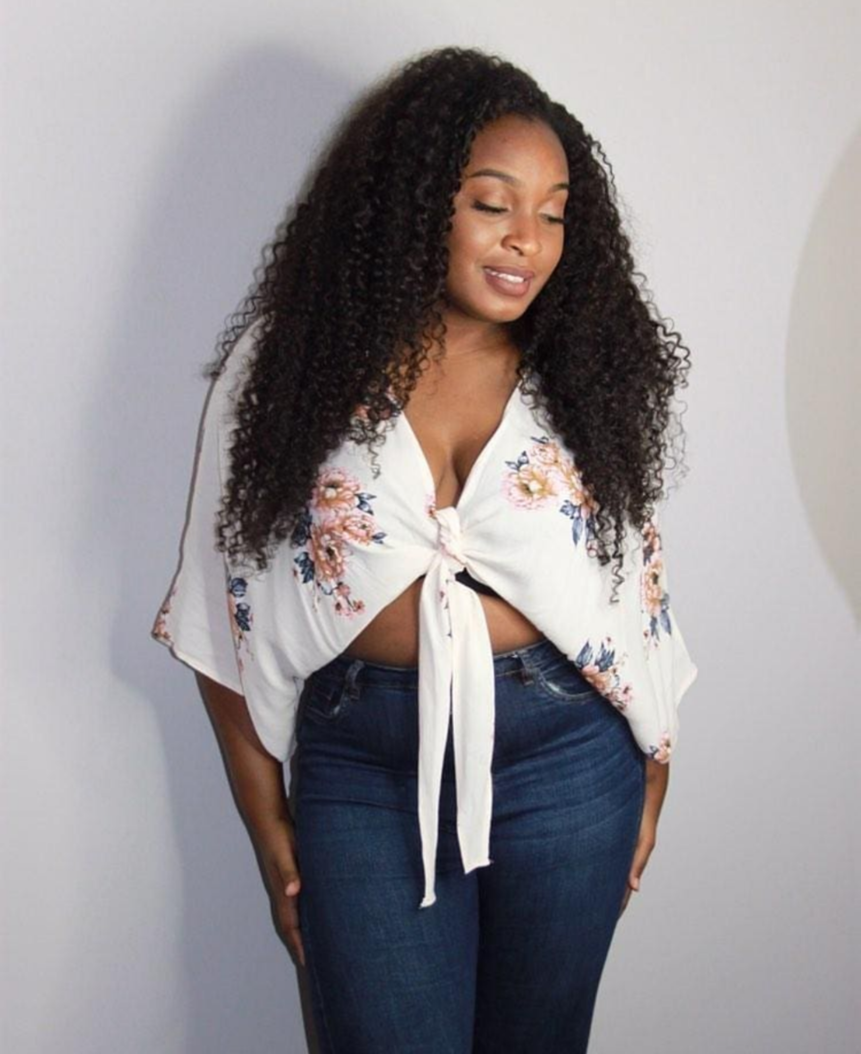 The Arianna Top in Blush