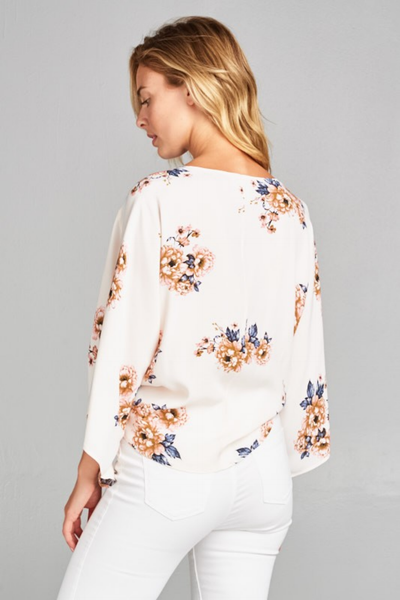 The Arianna Top in Blush