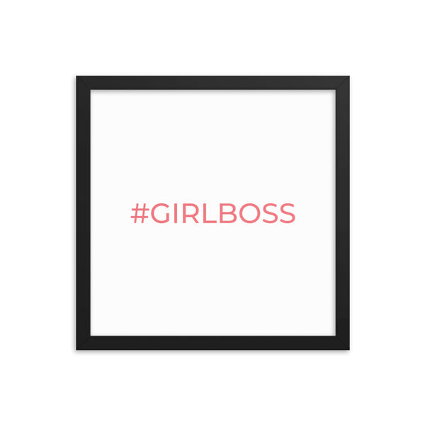 #GIRLBOSS- Wall Art