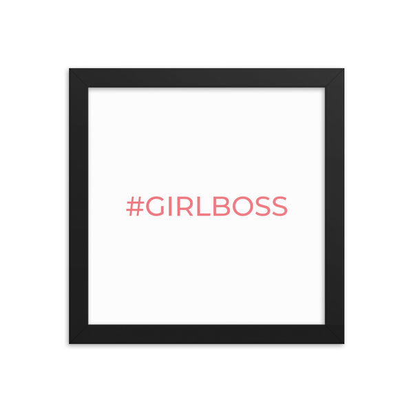 #GIRLBOSS- Wall Art