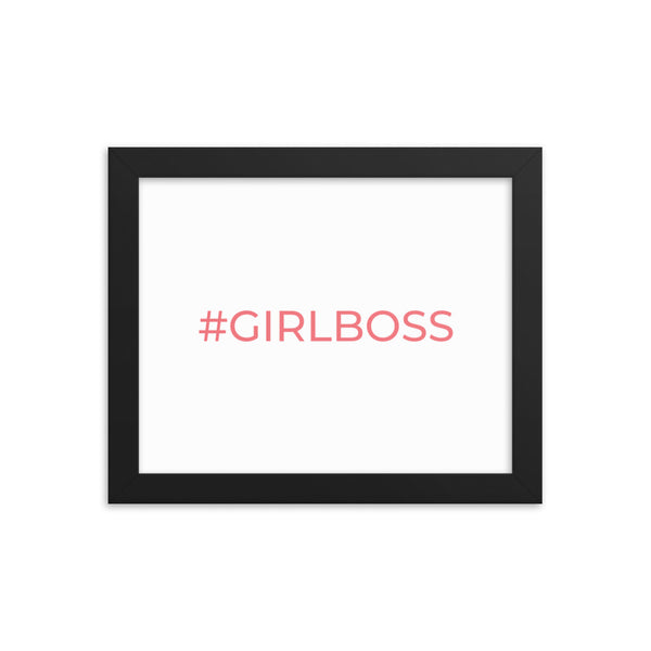 #GIRLBOSS- Wall Art