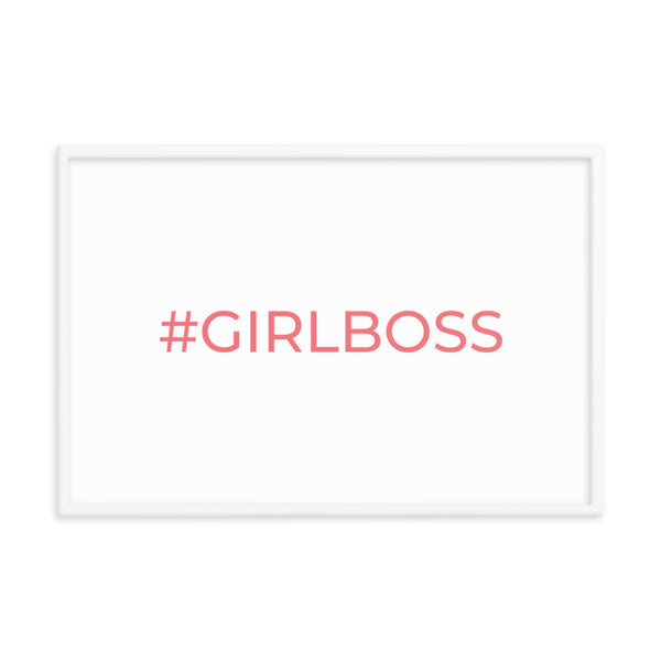 #GIRLBOSS- Wall Art