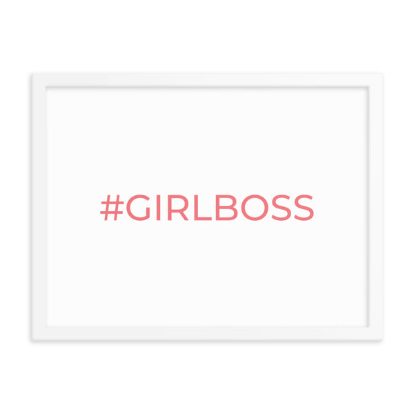 #GIRLBOSS- Wall Art