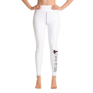 Cece & Elly White Leggings