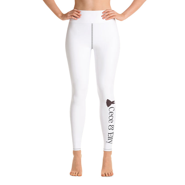 Cece & Elly White Leggings