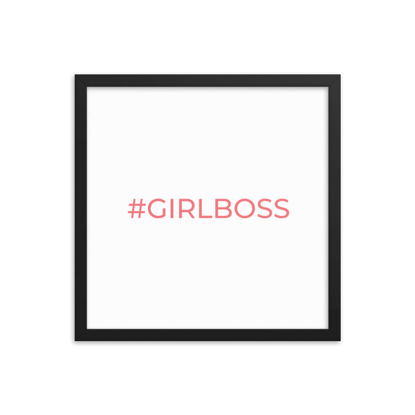 #GIRLBOSS- Wall Art